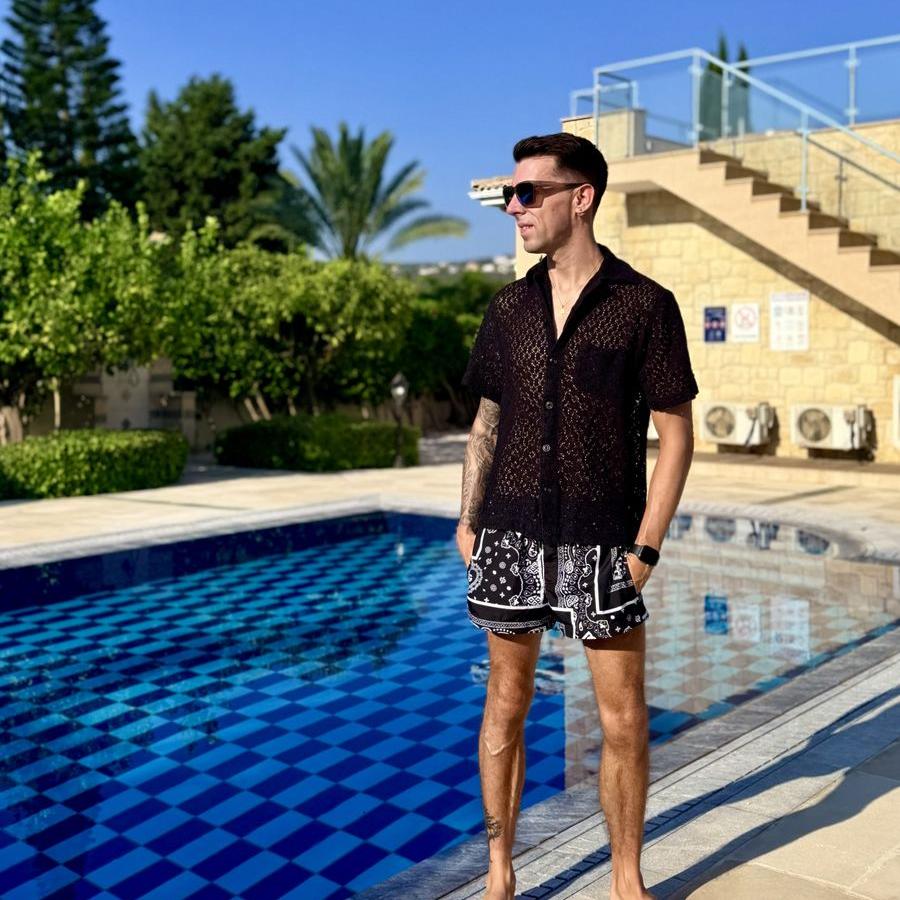 Jake on holiday
